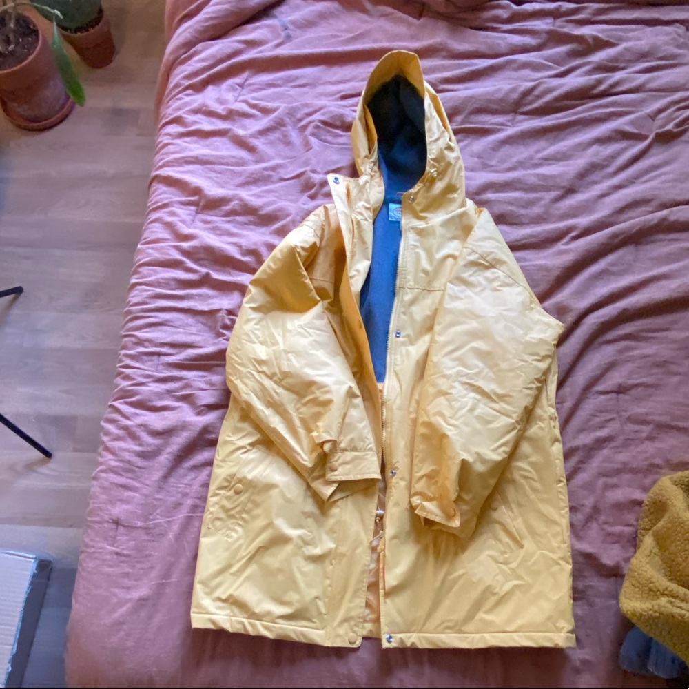 TALBOTS long rain jacket